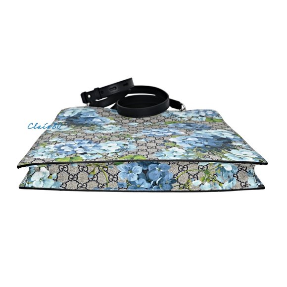 Gucci GG Supreme & Leather Blooms Tote - Picture 4 of 11